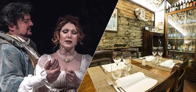 Dîner typique italien et opéra au cœur de Florence