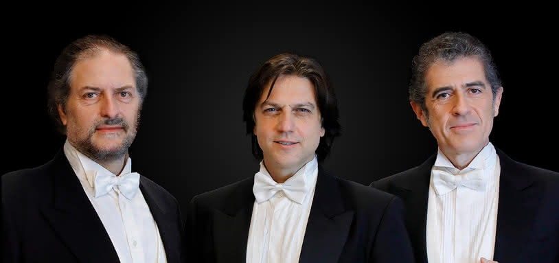 Les trois ténors à Rome Orchestre de mandolines napolitaines et ballet avec dîner